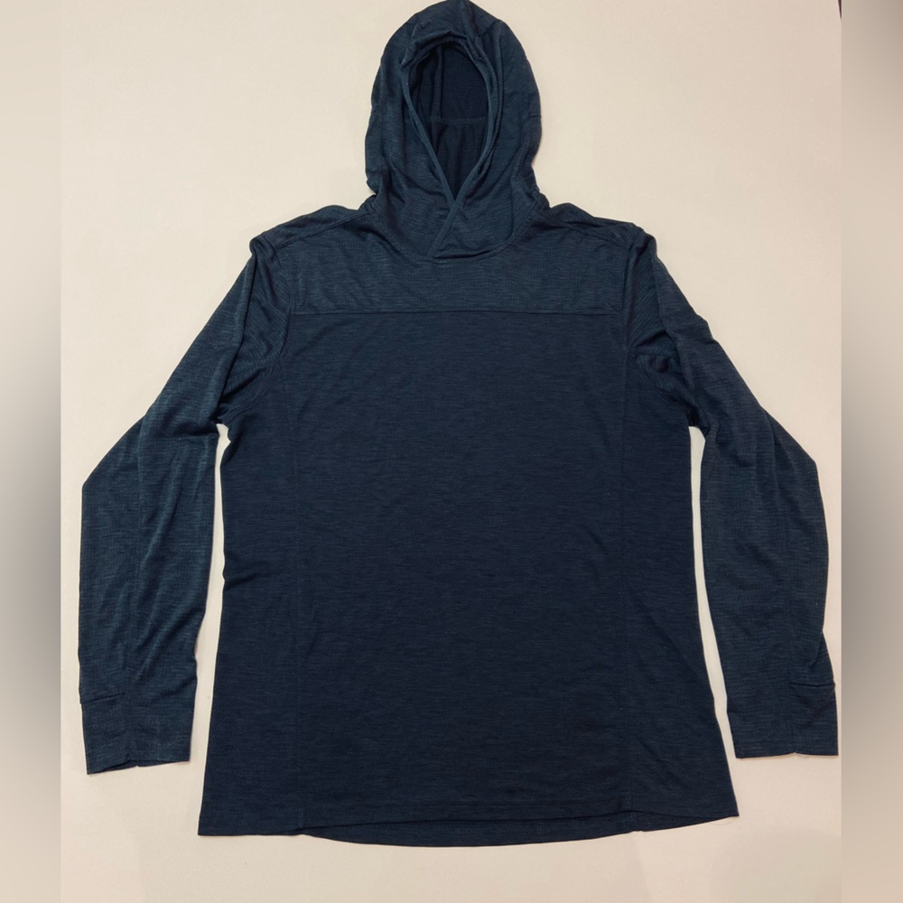 Kuhl Engineered Dark Blue Long Sleeve Lightweight Hoodie